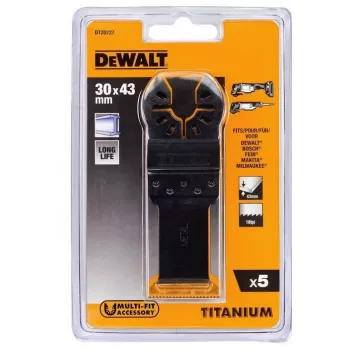 DEWALT Titanium Coated Saw Blade - 30 mm x 43 mm (5 Stück)