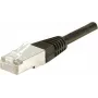 DEXLAN Cat. 6A S/FTP Patchkabel, 10 Gbit/s, PoE++, Schwarz, 15 m 858383