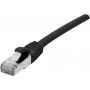 DEXLAN Cat.6A S/FTP Patchkabel, PiMF, 20m, Schwarz, 10Gbps, LSZH 858655