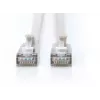DIGITUS CAT 6A F/FTP Slim Patch Cable, 2 m, Grau, 10er-Pack, LSZH, 10GBase-T, 500 MHz, RJ45