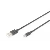 DIGITUS USB 2.0 Cable Type A - Micro B Male/Male 1,8m Black