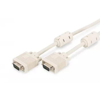 DIGITUS VGA Monitor Connection Cable 1,8 m Black