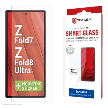 DISPLEX Smart Glass Displayschutzfolie für Samsung Galaxy Z Fold7/Z Fold8 Ultra
