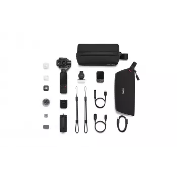 DJI Osmo Pocket 4P Vlog Combo 4K Kamera, Schwarz