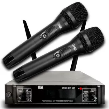 DNA PROFESSIONAL DNA STAGE BAT SET Funksystem 2x Handmikrofone