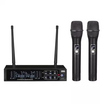 DNA PROFESSIONAL DNA STAGE VOCAL SET kabelloses Handmikrofon-System (2 Mikrofone)