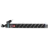 DSIT DS-8PDU-C13 19" 1U Stromverteilereinheit, 8x C13-Ausgänge, 1,8 m Kabel, Schwarz