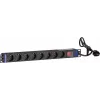 DSIT DS-8PDU-S 19-Zoll-Steckdosenleiste mit Schalter, 8-fach