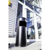 Durable Aschen-/Abfalleimer - Rund - 17 L - Metall