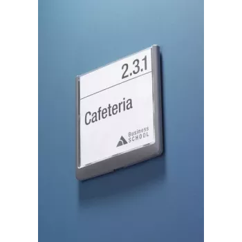Durable Click Sign Türschild 149 x 148.5 mm, Graphit (486237)
