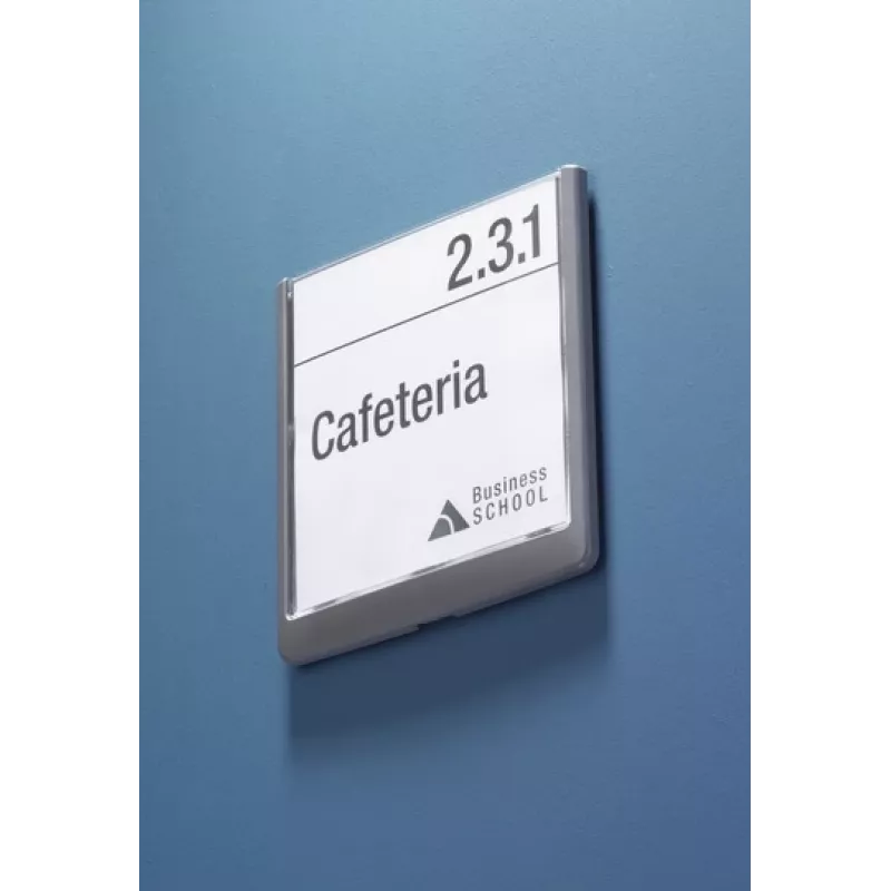 Durable Click Sign Türschild 149 x 148.5 mm, Graphit (486237)