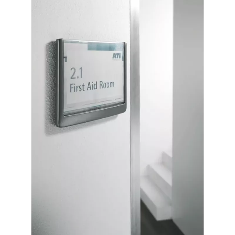 Durable Click Sign Türschild 149 x 148.5 mm, Graphit (486237)