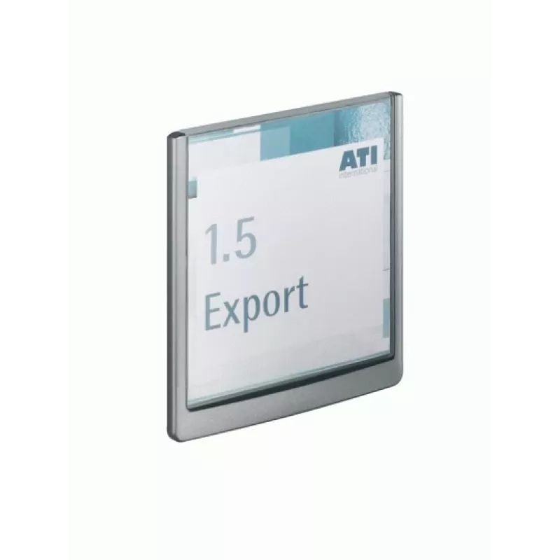 Durable Click Sign Türschild 149 x 148.5 mm, Graphit (486237)