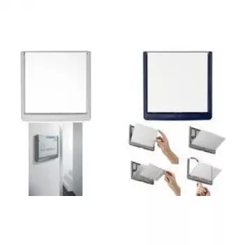 DURABLE CLICK SIGN Türschild 149 x 148,5 mm, Weiß (486202)