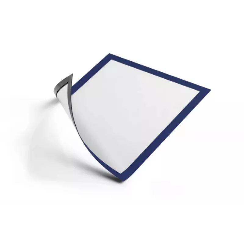 DURABLE DURAFRAME MAGNETIC A4 Info-Rahmen, Dunkelblau, 5er-Pack 486907