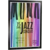 DURABLE DURAFRAME POSTER A2 Selbstklebender Informationsrahmen, Schwarz, 1 Stück 505301