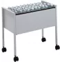 DURABLE ECONOMY 80 A4 Hängeregistraturwagen 309510, Grau