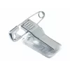 DURABLE Namensschildhalter 40x75 mm mit Kombi-Clip, Acryl, Transparent, 25/VE (812119)