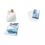 DURABLE PREMIUM A4 Lochhüllen, 100 Mikron, Kristallklar, Mehrfach gelocht, 100er Pack 268319