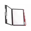 DURABLE SHERPA® WALL 10 Wand-Displaytafelsystem, A4, 10 Tafeln, Grau 563100