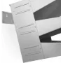 DURABLE Sortierreck 3-Etagen A4 Dokumenten-Sortierablage Schwarz 335901