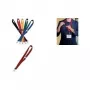DURABLE Textil-Lanyard 20 mit Karabiner 813707, Blau, 10er-Pack