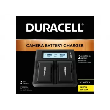 Duracell LED Dual DSLR Akkuladegerät