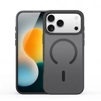 Dux Ducis Apple iPhone 17 Pro Max YIND PC+TPU Case mit MagSafe Schwarz