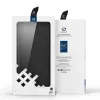 Dux Ducis Bril Series Flip Wallet Case für Samsung Galaxy Z Fold4, Schwarz, Premium PU-Leder mit Standfuß und Kartenfächern