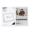 Dux Ducis Domo Series Tri-fold Stand PU Leder Tablet Hülle für Samsung Galaxy Tab A9 / Tab A11, Schwarz