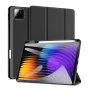 Dux Ducis Domo Series Tri-fold Stand PU Leder Tablet-Hülle für Xiaomi Redmi Pad 7/7 Pro, Schwarz