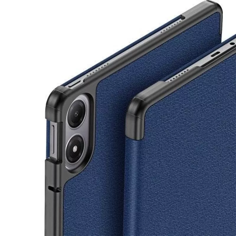 Dux Ducis Domo Series Tri-fold Stand PU-Leder Tablet-Hülle für Xiaomi Redmi Pad 2 Pro, Blau
