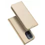 Dux Ducis Skin Pro Series Flip Card Wallet Stand Case für Xiaomi Redmi 12C / Poco C55, Gold