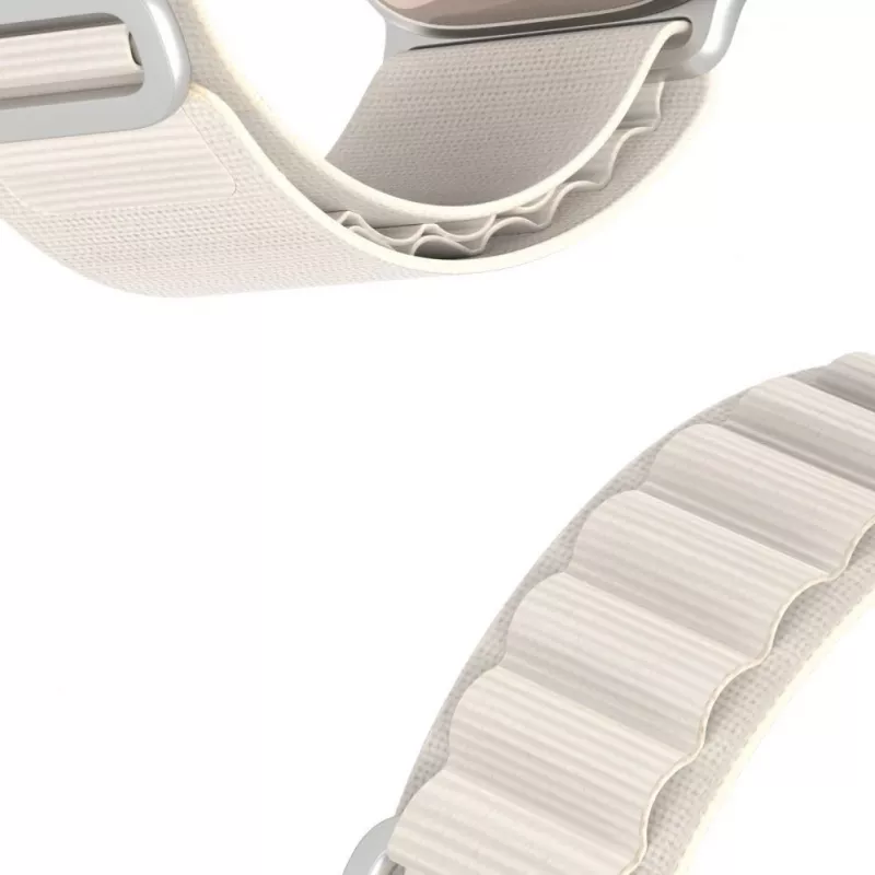 Dux Ducis Sport Buckle Strap für Apple Watch 38/40/41/42MM Starlight