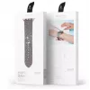 Dux Ducis Armband für Apple Watch 7/6/5/4/3/2/SE (41/40/38mm), Armband, Silber
