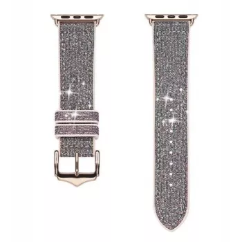 Dux Ducis Armband für Apple Watch 7/6/5/4/3/2/SE (41/40/38mm), Armband, Silber