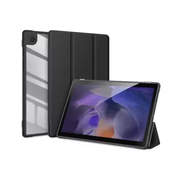 Dux Ducis Toby Armored Flip Smart Case für Samsung Galaxy Tab A8 10,5 inch 2021 mit Stylus - Schwarz