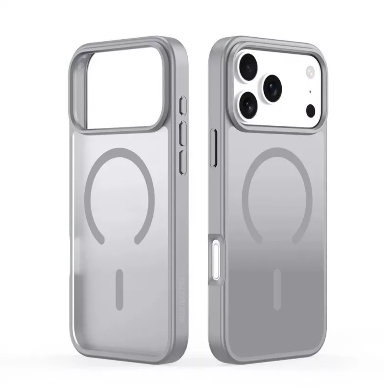 Dux Ducis YIND PC+TPU Case mit MagSafe für Apple iPhone 17 Pro Grau