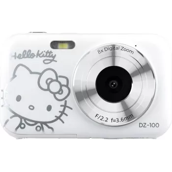 Yashica x Hello Kitty DZ-100 Digitalkamera, weiß (YAS-DZ10HKP-WH)