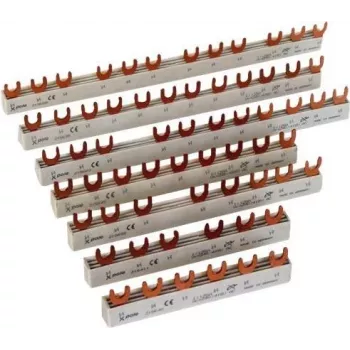 Eaton EVG-3PHAS/12MODUL 3-Phasen-Sammelschiene, Gabeltyp, 12 Module, 10 mm2