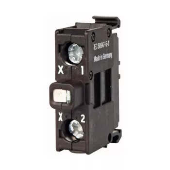 Eaton M22-LEDC-W weißes LED-Element, Sockelmontage, 12-30 V AC/DC, 8-15 mA, Schraubklemmen