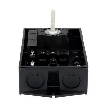Eaton P1-25/I2/SVB-SW/HI11 3-poliger Hauptschalter 25A Aufputzmontage Schwarz/Weiß