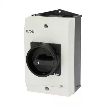 Eaton P1-32/I2/SVB-SW/HI11 32A 3-poliger Hauptschalter mit Not-Aus, IP65 gekapselt