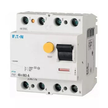 Eaton PXF-25/4/003-A Fehlerstromschutzschalter (RCCB), 25 A, 4-polig, 30 mA, Typ A