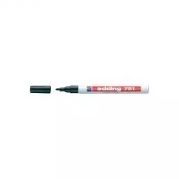 Edding e-751 Glanzlackmarker Schwarz 1-2 mm 04BLK751-1001