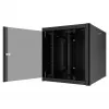 EFB 19 inch Wandschrank 26U, 800mm Tiefe, RAL9005 Tiefschwarz