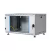 EFB Elektronik 691715VGR.50 19-Zoll-Wandgehäuse 15HE, einteilig, Hellgrau RAL 7035, Tiefe 500 mm