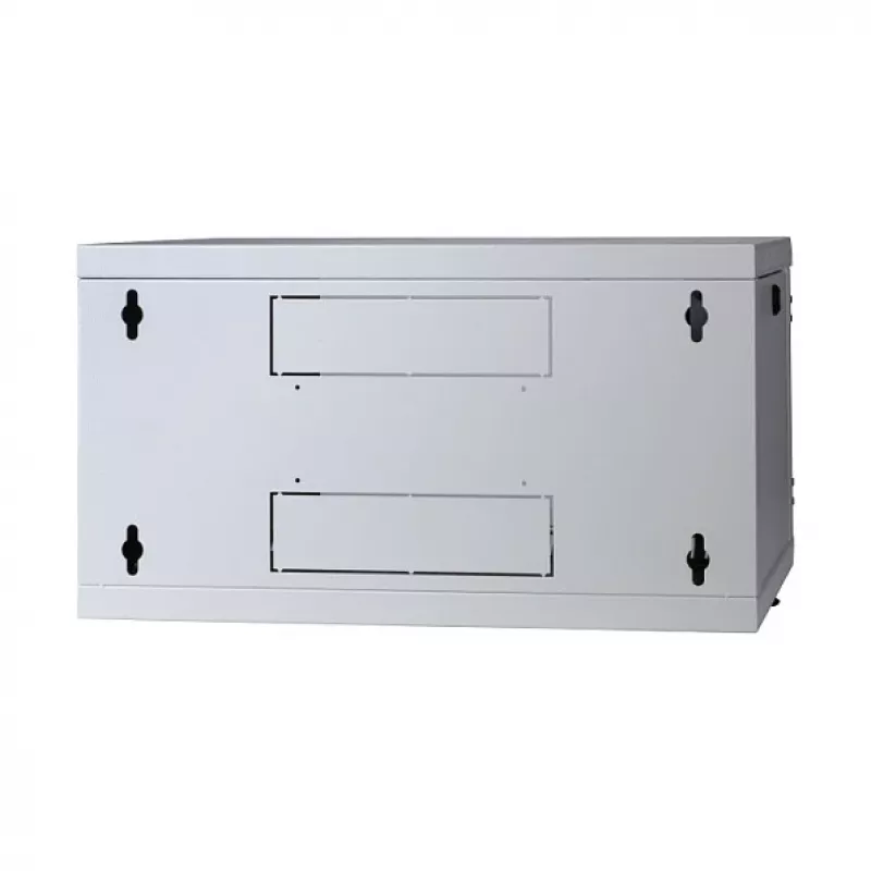 EFB Elektronik 691715VGR.50 19-Zoll-Wandgehäuse 15HE, einteilig, Hellgrau RAL 7035, Tiefe 500 mm