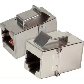 EFB Elektronik 37508.1V2 RJ45-Kabeladapter, Edelstahl