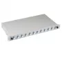 EFB Elektronik B71921L48 LC Spleißbox OS2 48 Pigtails 24 Adapter 1U 19 inch Rack Schiebbar